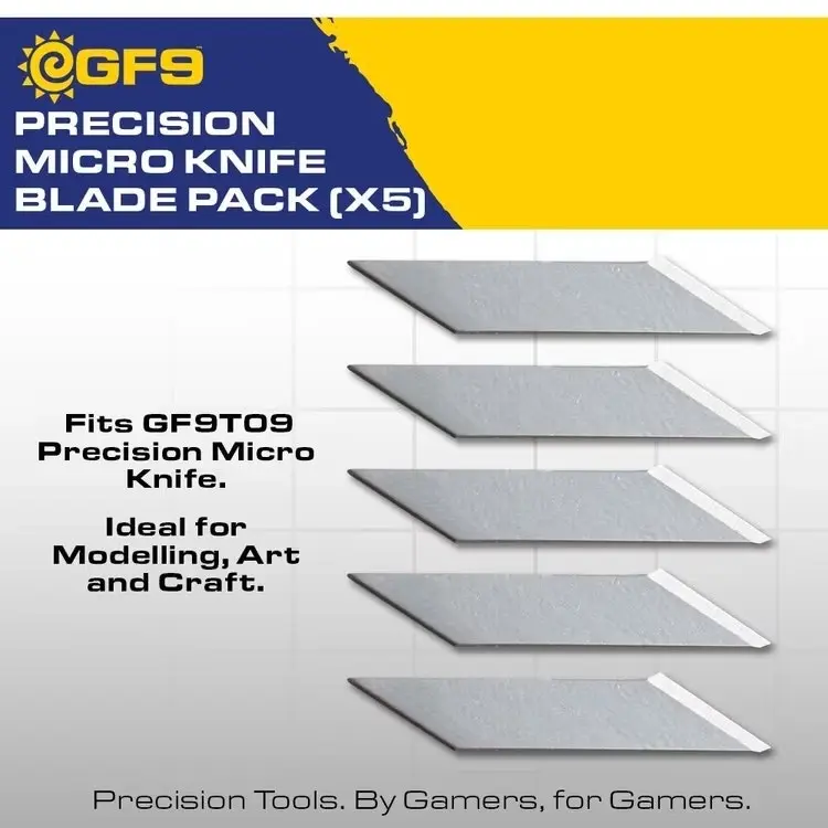 Precision Hobby Tools - Precision Micro Knife Blade Pack (5)