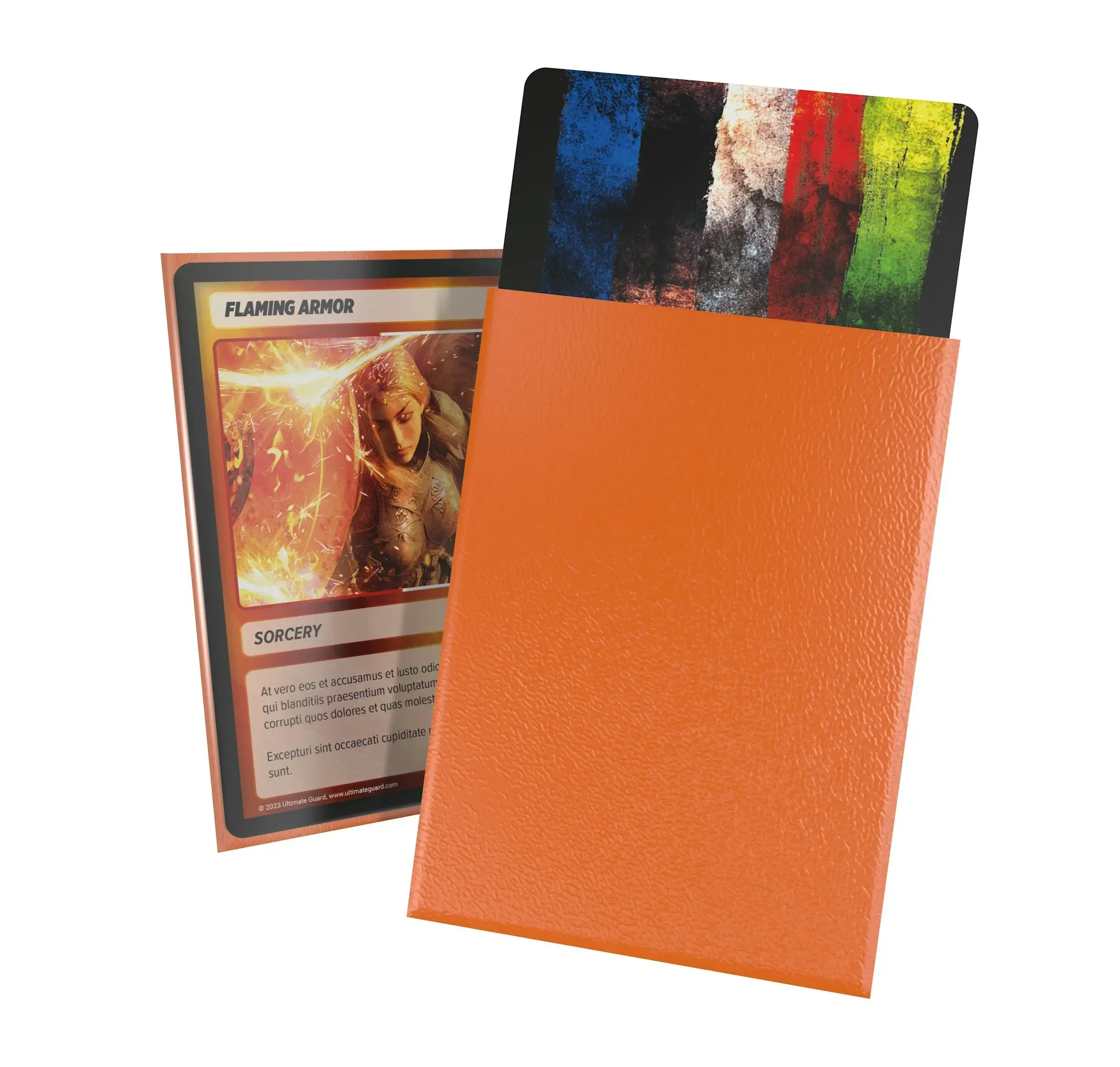 Ultimate Guard Cortex Sleeves Standard Size Matte Orange (100)