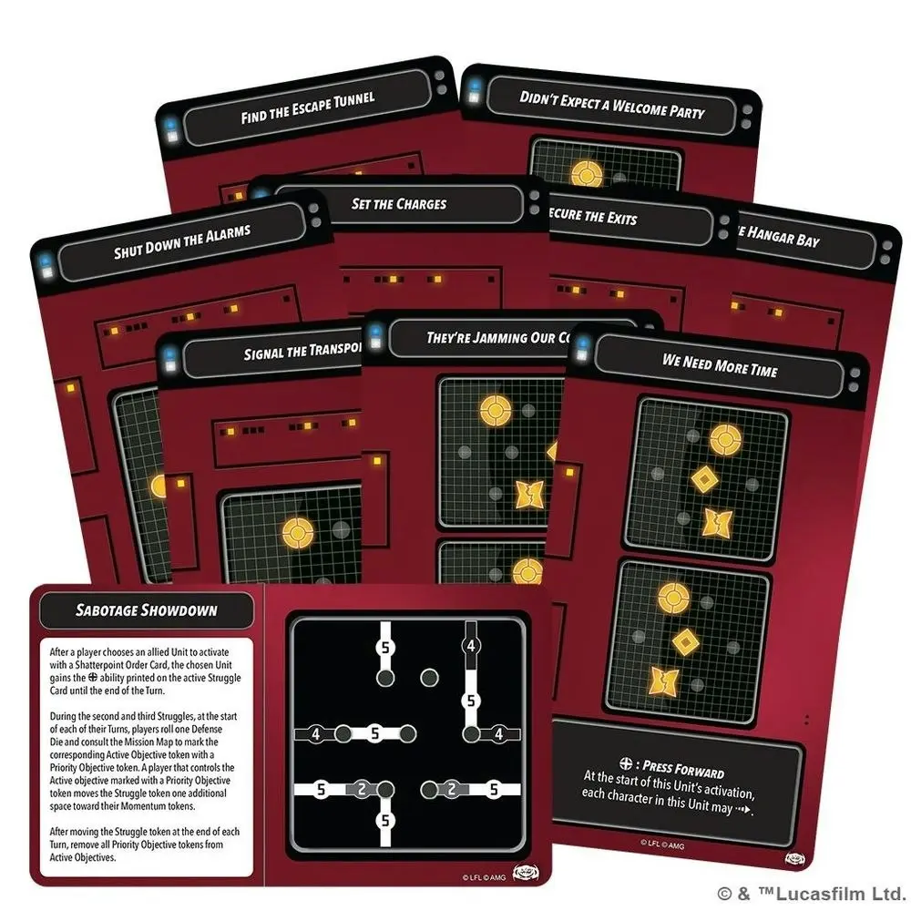 Star Wars Shatterpoint Sabotage Showdown Mission Pack