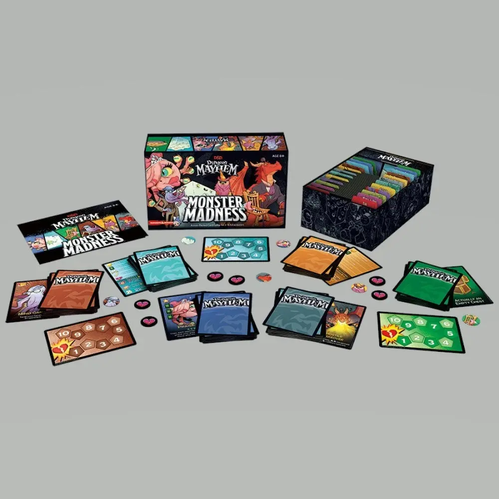 D&D Dungeon Mayhem Monster Madness Deluxe Expansion