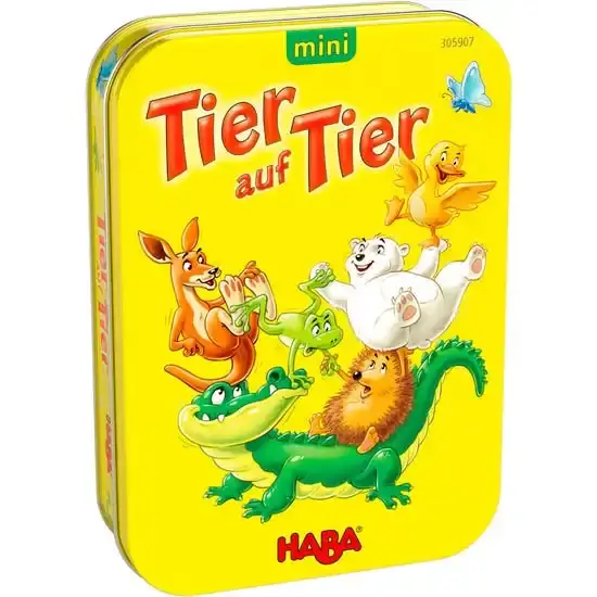 Animal Upon Animal Mini Tin