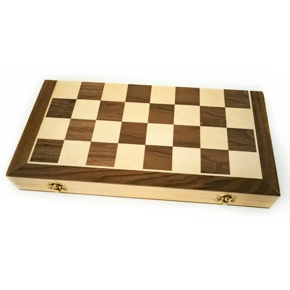 LPG Wooden Folding Chess/Checkers/Backgammon Set 40cm