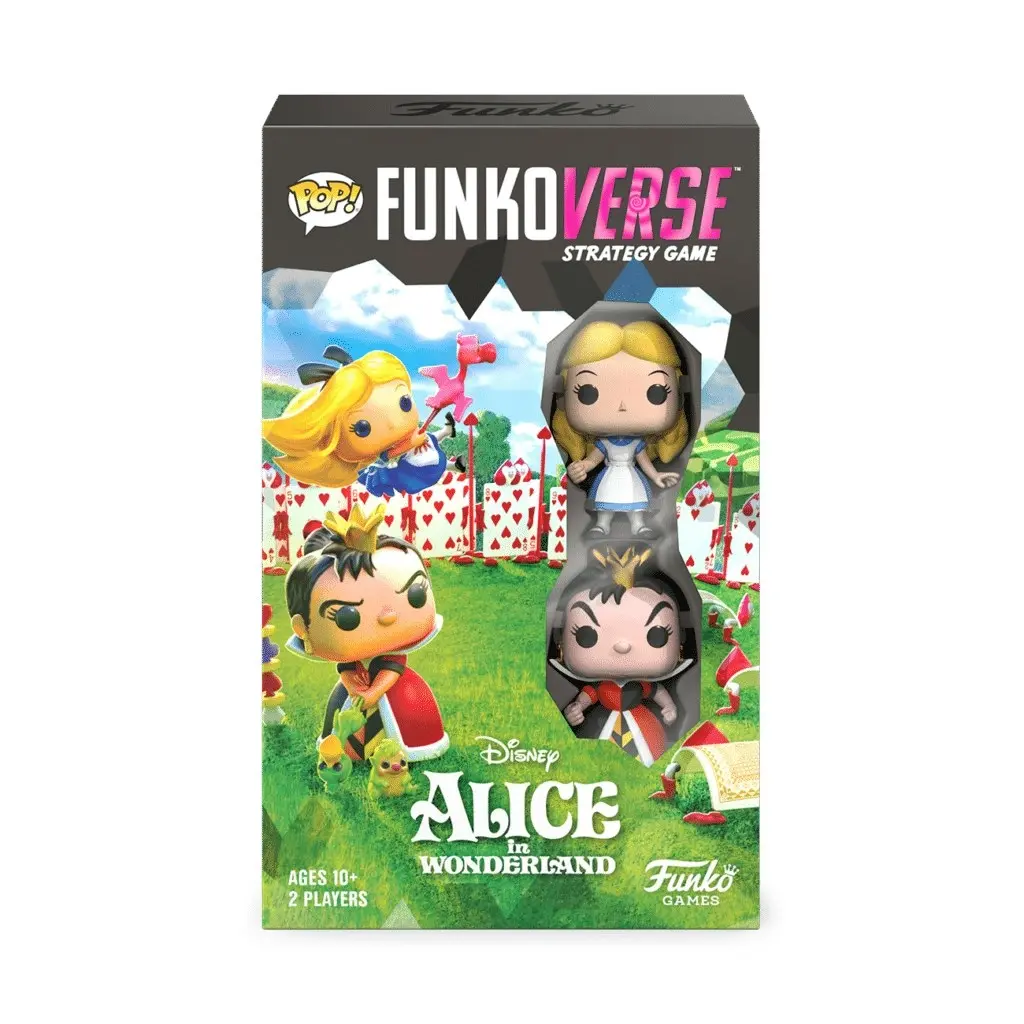 Funkoverse Alice in Wonderland 2 Pack Expandalone Strategy Board Game