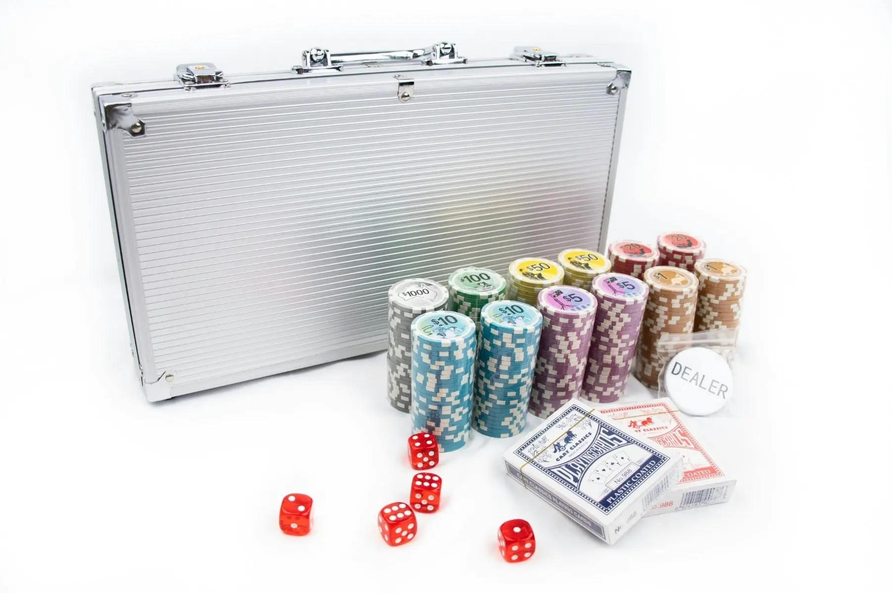 LPG Classics Australiana Clay Poker Set - 300 Chips