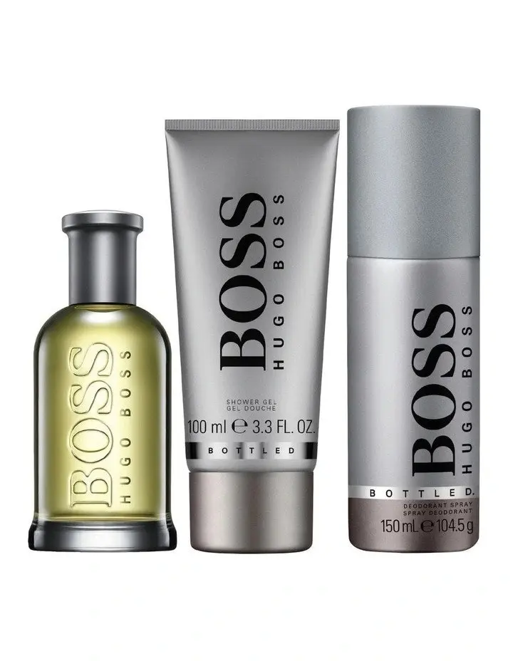 Hugo Boss Bottled EDT 100ml 3 Piece Gift Set