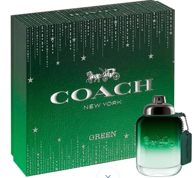 Coach New York Green EDT 100ml Gift Set