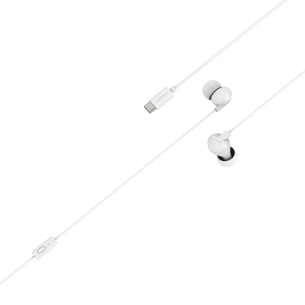 Cygnett Essentials Usb-c Earphones - White