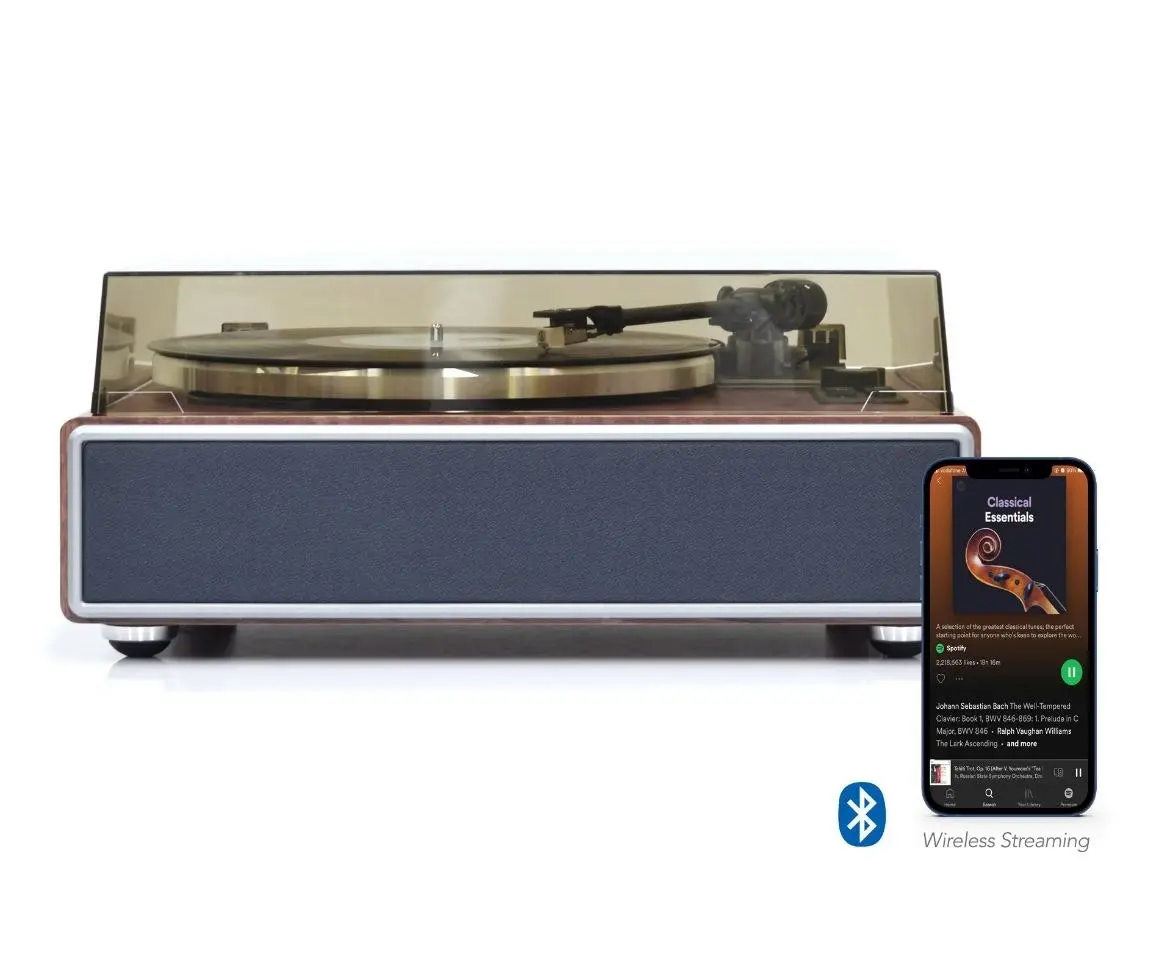 mBeat Hi-fi Turntable With Bluetooth Speaker