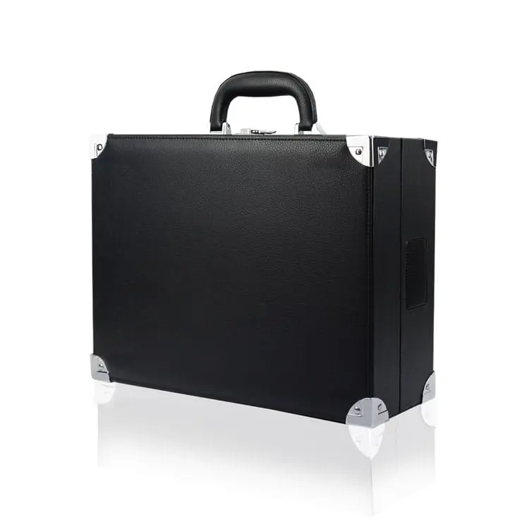 mBeat Retro Briefcase Styled Usb Turntable Recorder - Black