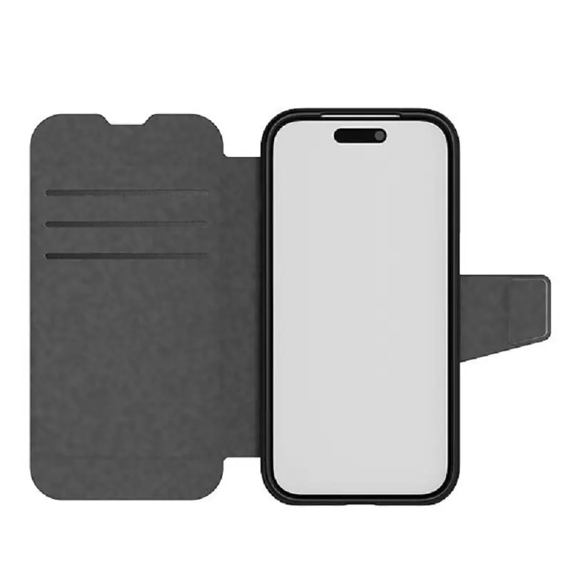 Tech21 Evo Lite Wallet Case For Apple Iphone 15 Pro - Black