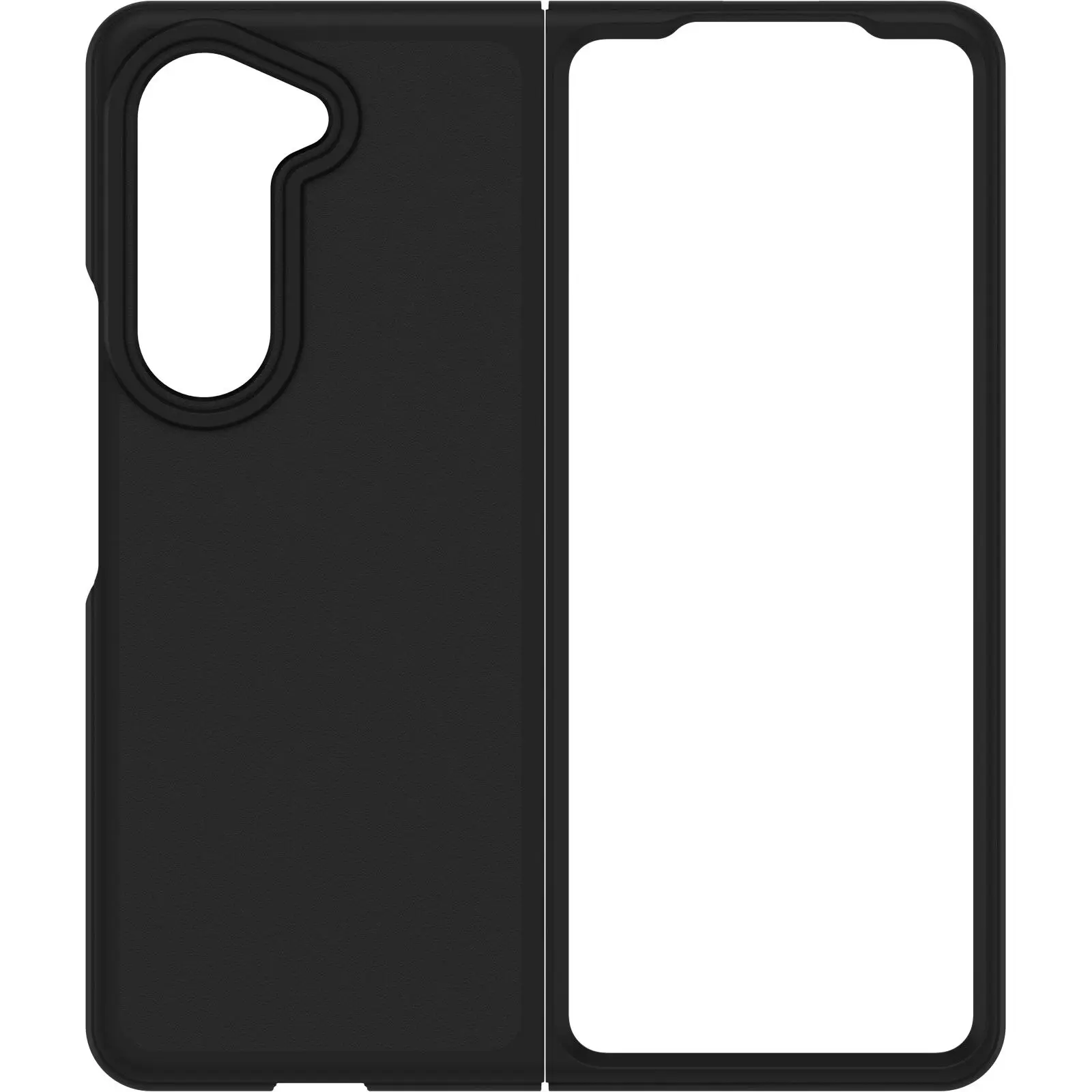 Otterbox Thin Flex Case For Samsung Galaxy Z Fold5 5g - Black