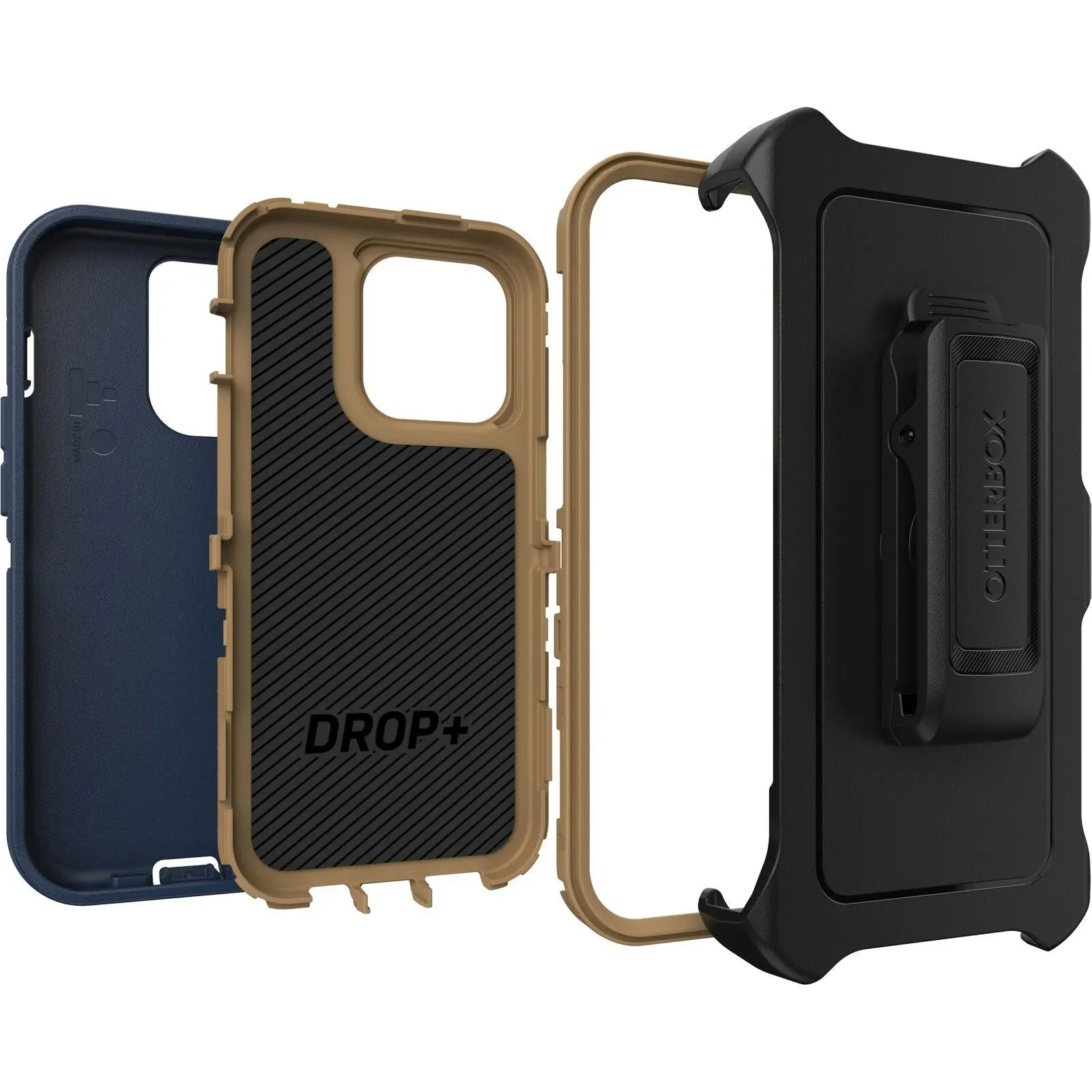 Otterbox Defender Case For Apple Iphone 14 Pro - Black