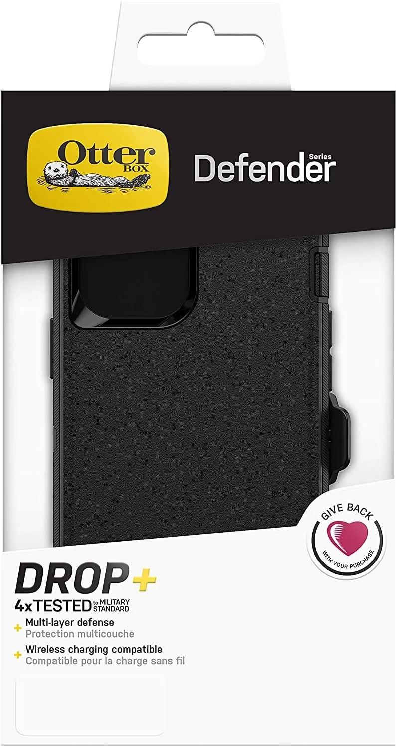 Otterbox Defender Series Case For Apple Iphone 12/12 Pro - Black