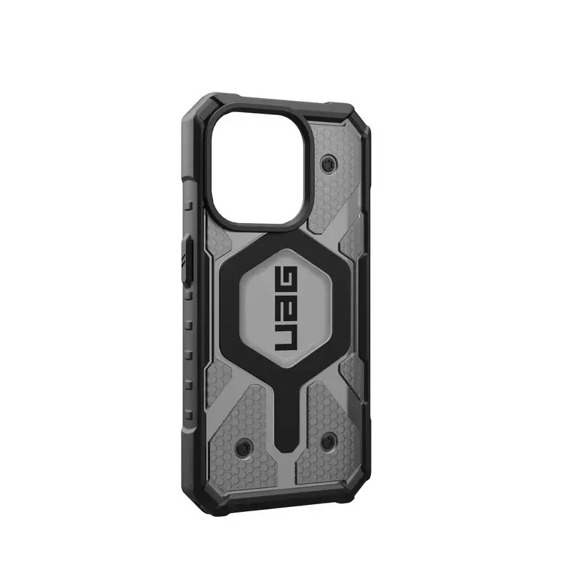 UAG Pathfinder Clear Magsafe Case For Iphone 15 Pro - Ash