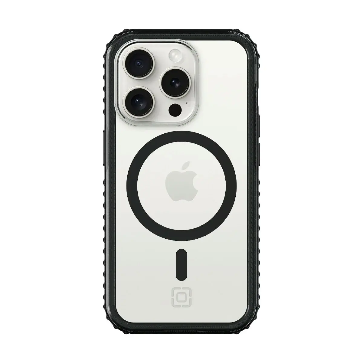 Incipio Grip Magsafe Case For Iphone 15 Pro - Black/clear