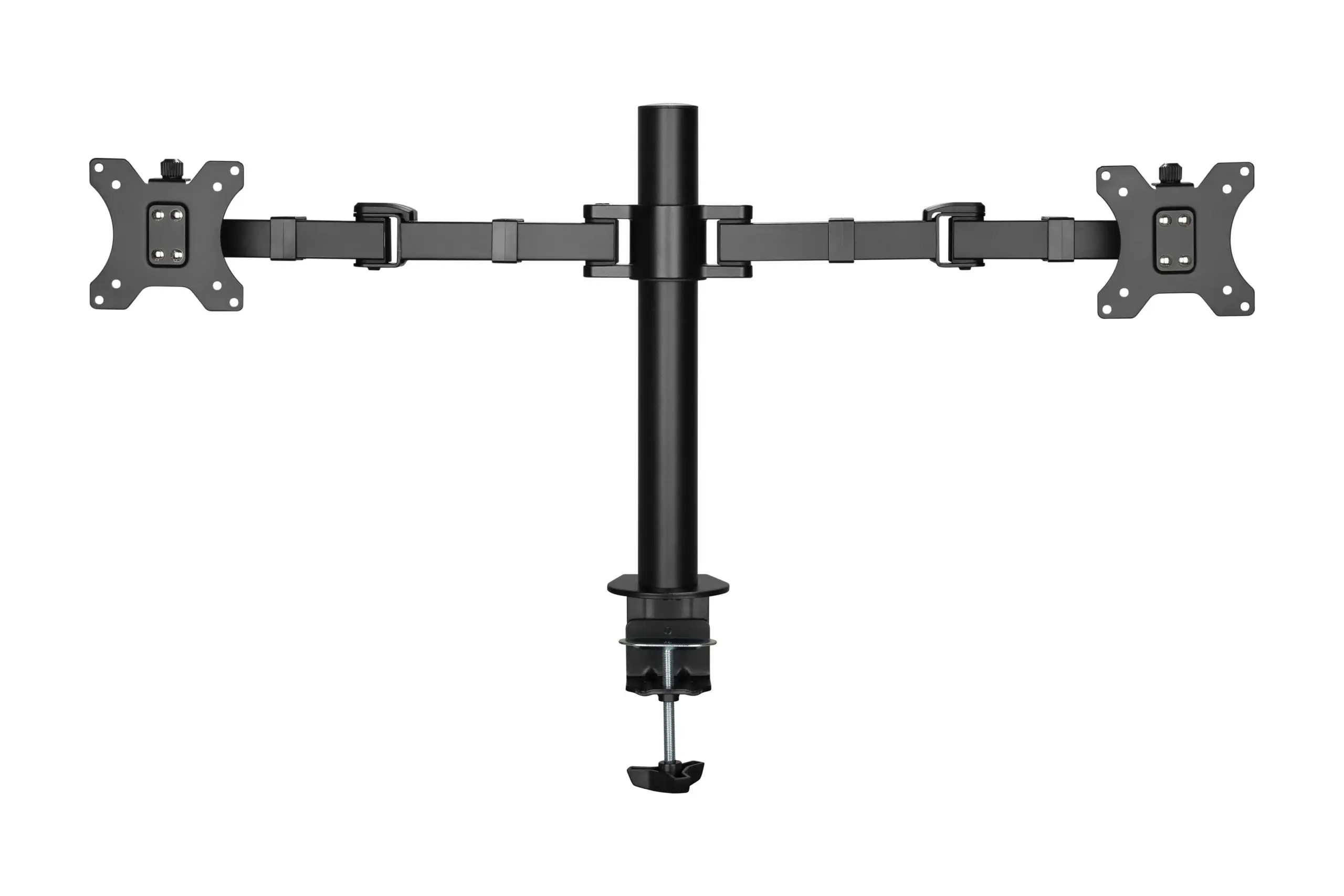 Brateck Affordable Steel Articulating Dual Monitor Arm - Black