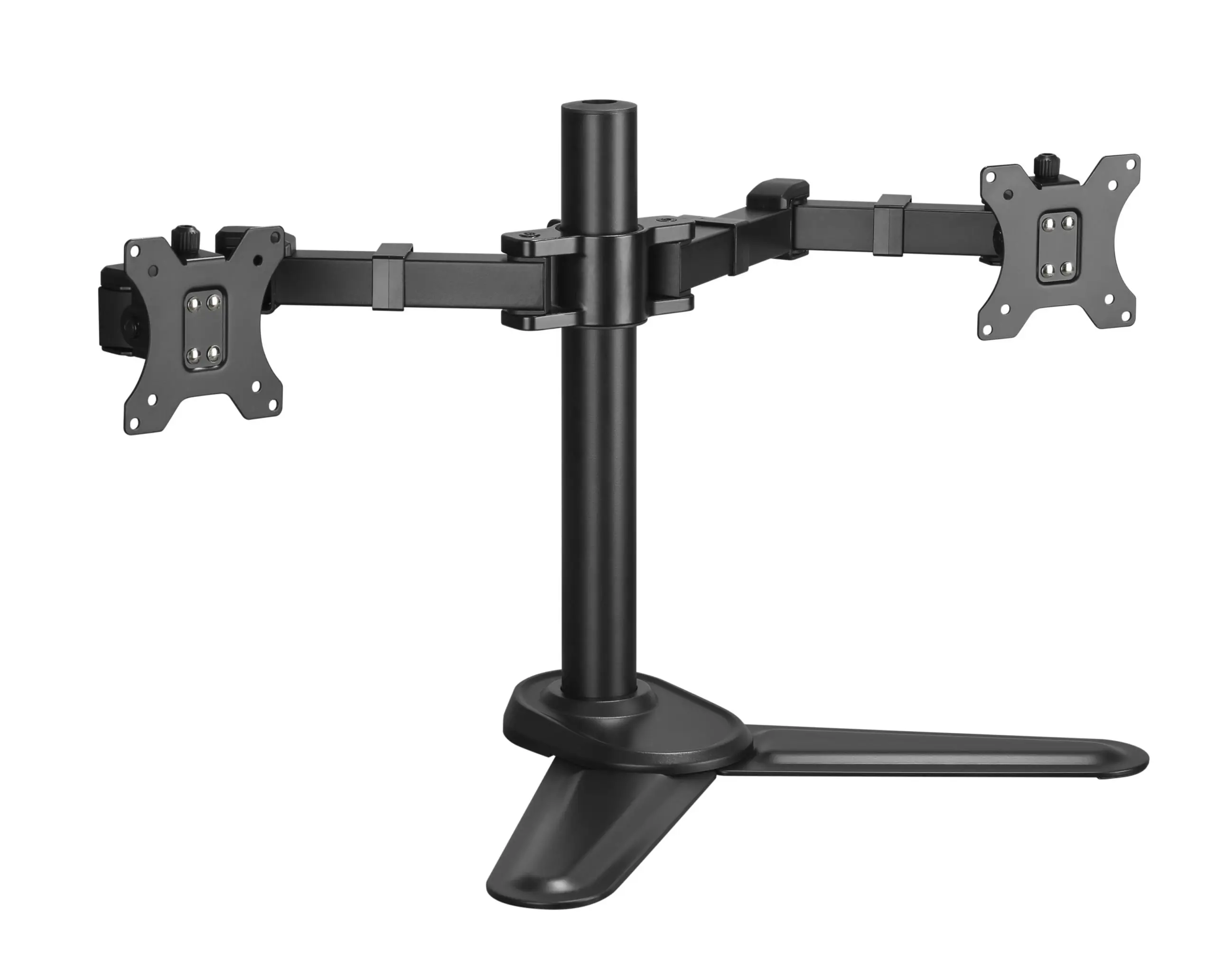 Brateck Affordable Steel Articulating Dual Monitor Stand - Black