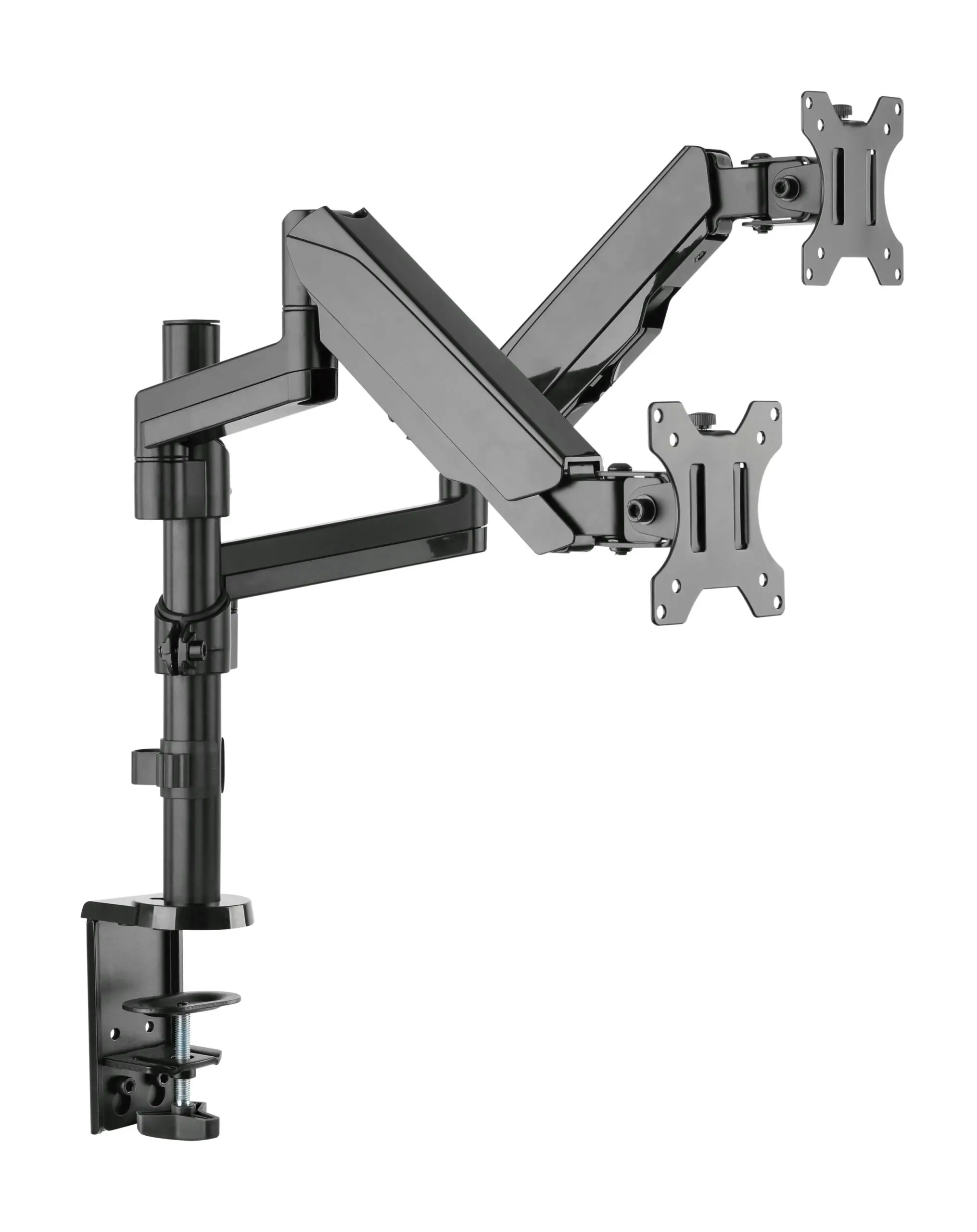 Brateck Dual Monitor Full Extension Gas Spring Dual Monitor Arm