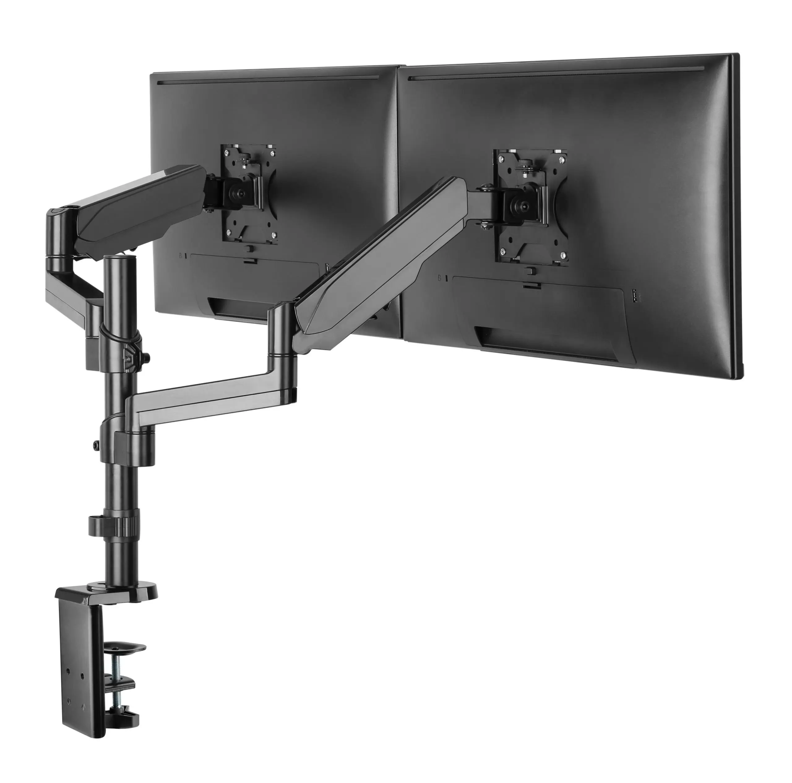 Brateck Dual Monitor Full Extension Gas Spring Dual Monitor Arm