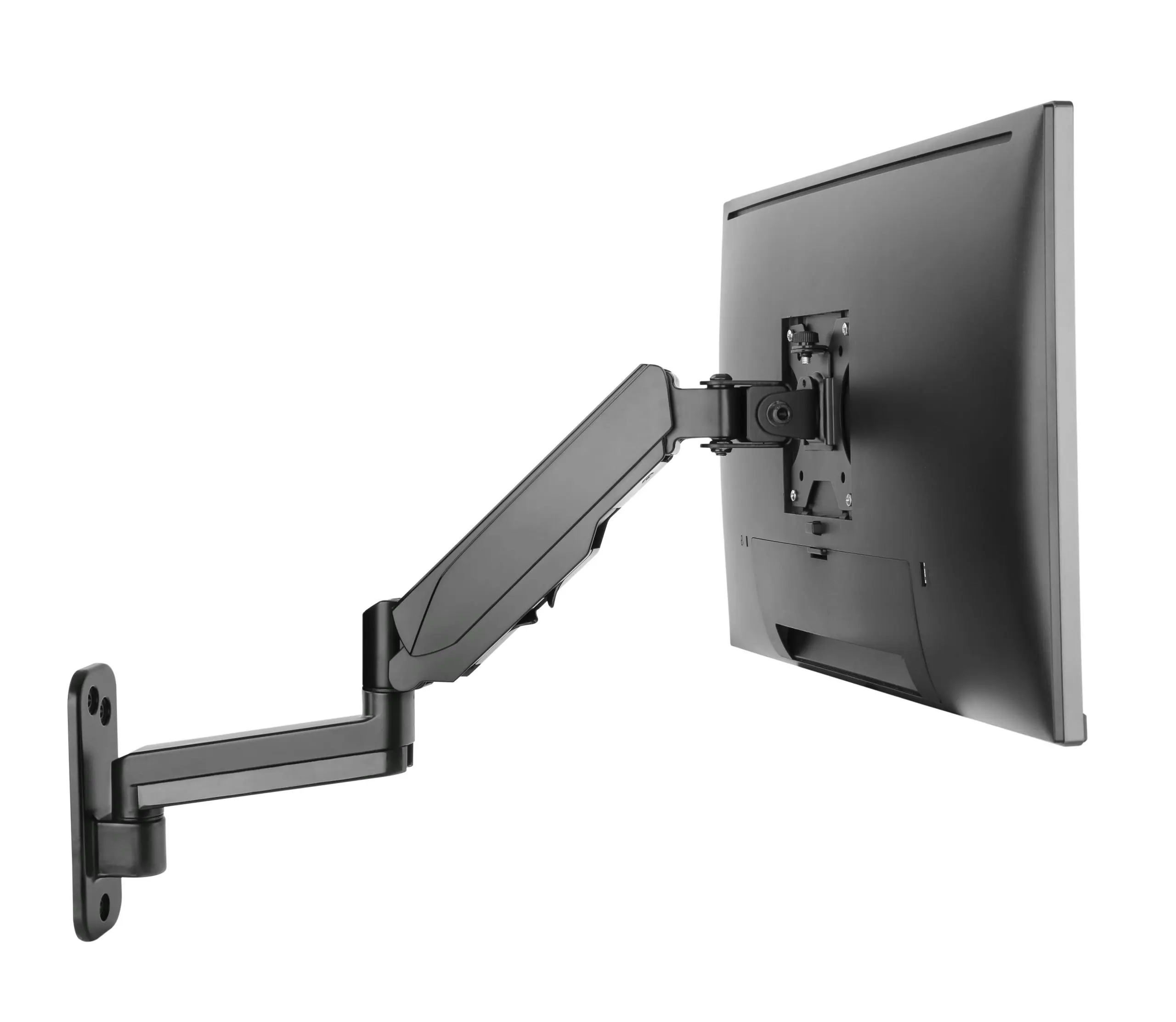 Brateck Screen Wall Mounted Articulating Gas Spring Monitor Arm