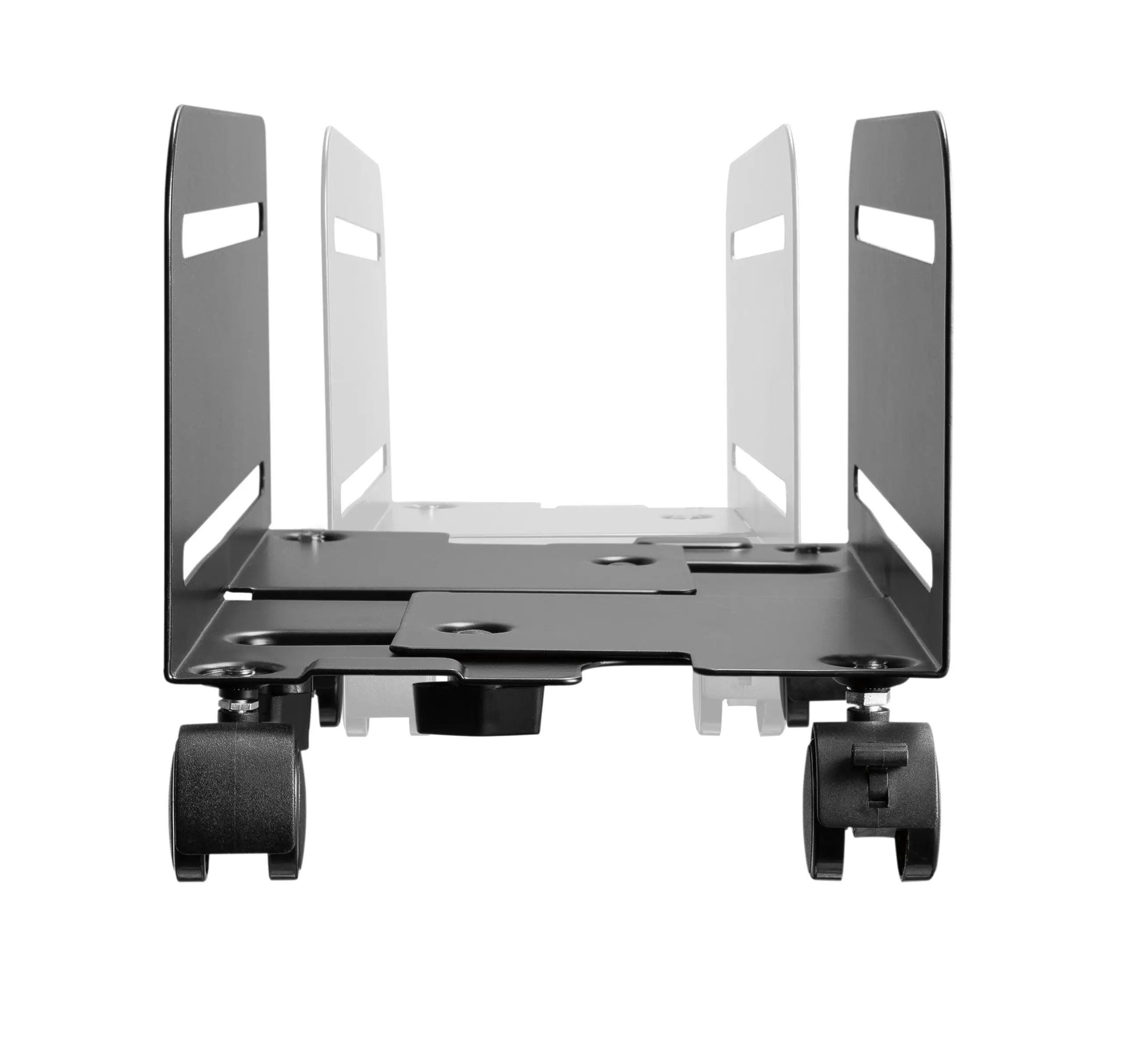 Brateck Universal Mobile Cpu Stand For Most Atx Cases - Black