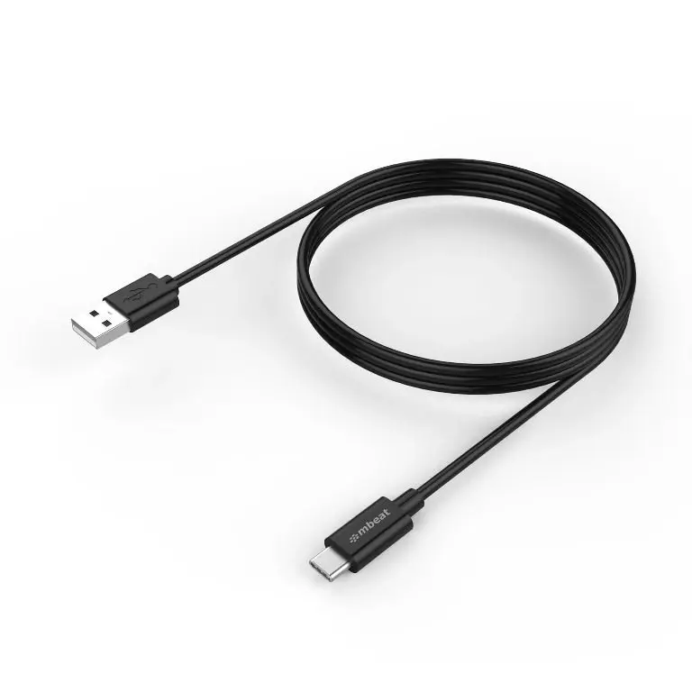 mBeat Prime Usb-c To Usb-a 1m 2.0 Charge And Sync Cable - Black