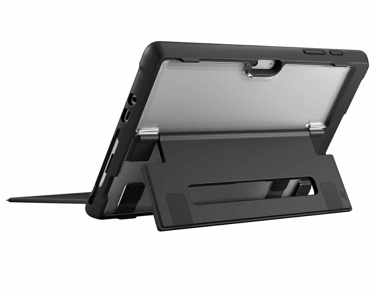 STM Dux Shell Case For Microsoft Surface Go/go2/go3 - Black