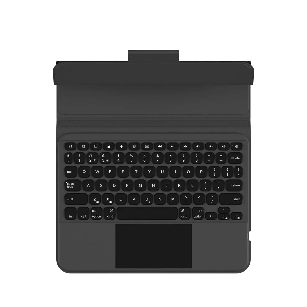 UAG Rugged Bluetooth Keyboard Trackpad Case For Ipad 10.9" - Black