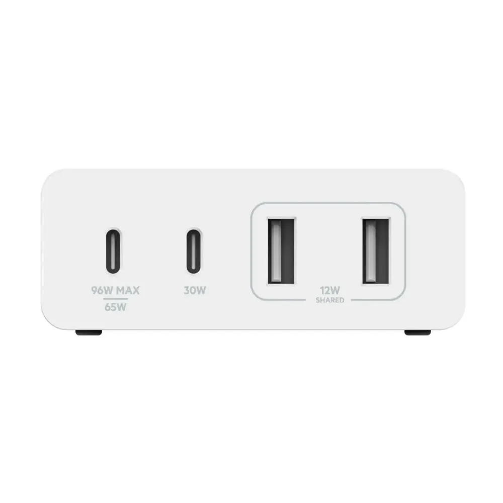 Belkin Boost Charge Pro 4-port Gan Charger (108w) - White