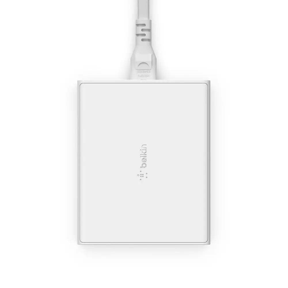 Belkin Boost Charge Pro 4-port Gan Charger (108w) - White