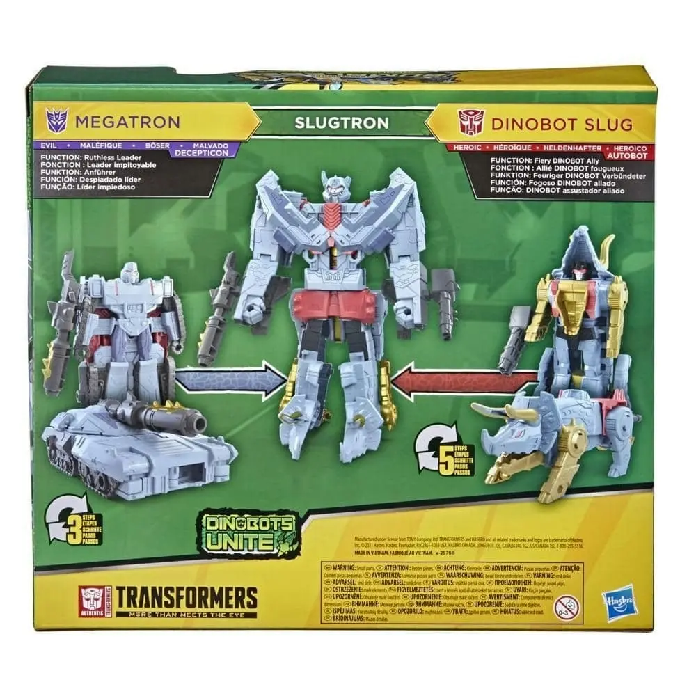 Transformers Bumblebee Cyberverse Adventures Dinobots Unite Dino Combiners Slugtron - Hasbro