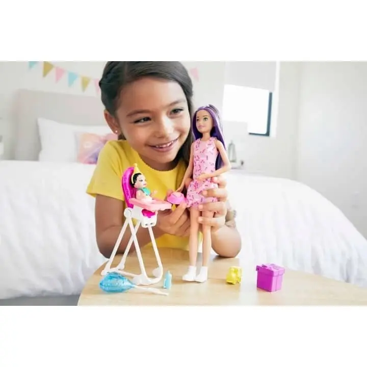 Barbie Skipper Babysitters Includes Dolls And Playset