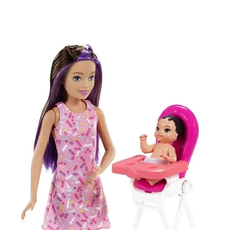 Barbie Skipper Babysitters Includes Dolls And Playset