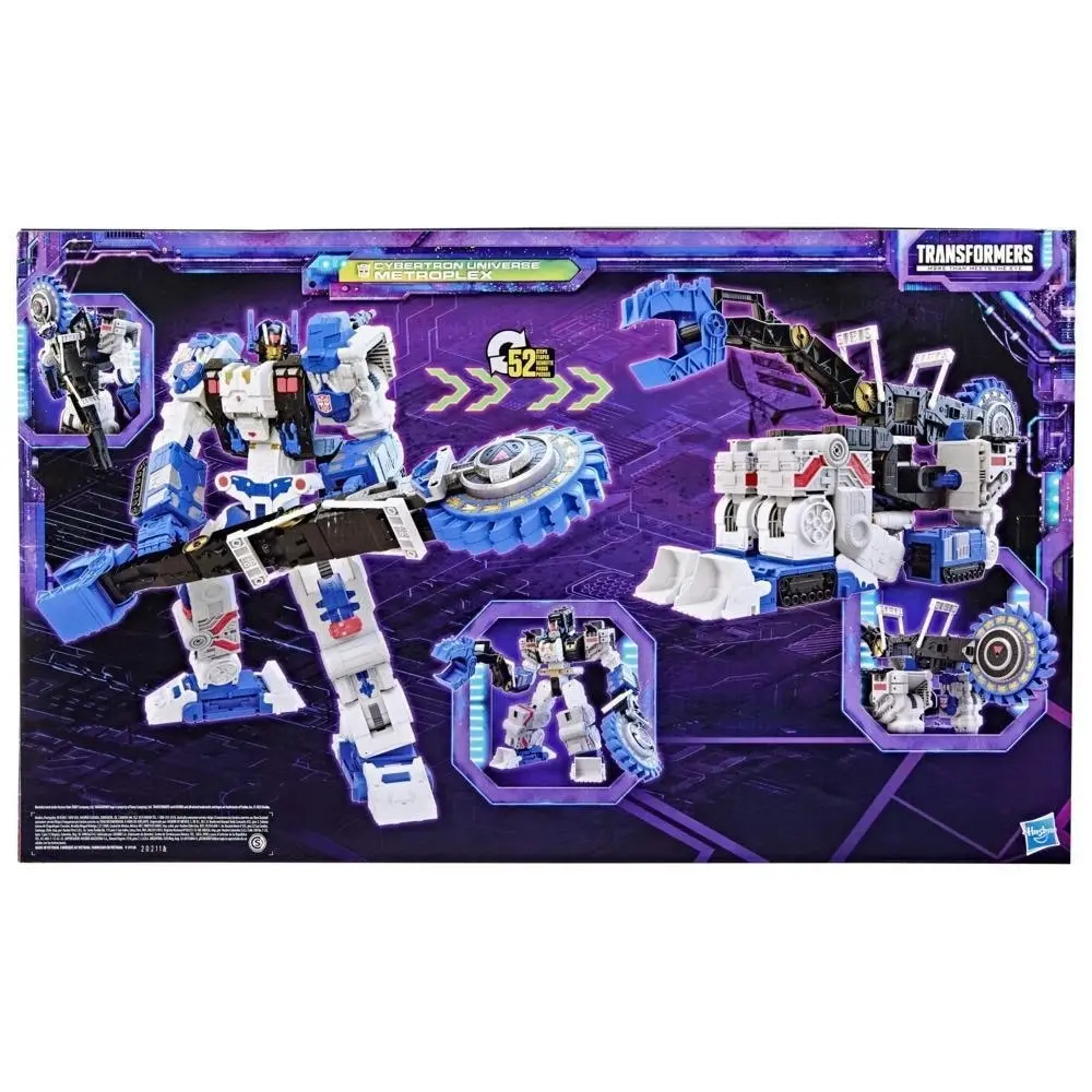 Transformers Generations Legacy Series Titan Cybertron Universe Metroplex Action Figure Hasbro