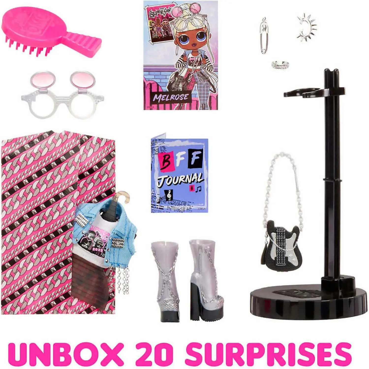 L.o.l Surprise - Omg Melrose Fashion Doll With 20 Surprises