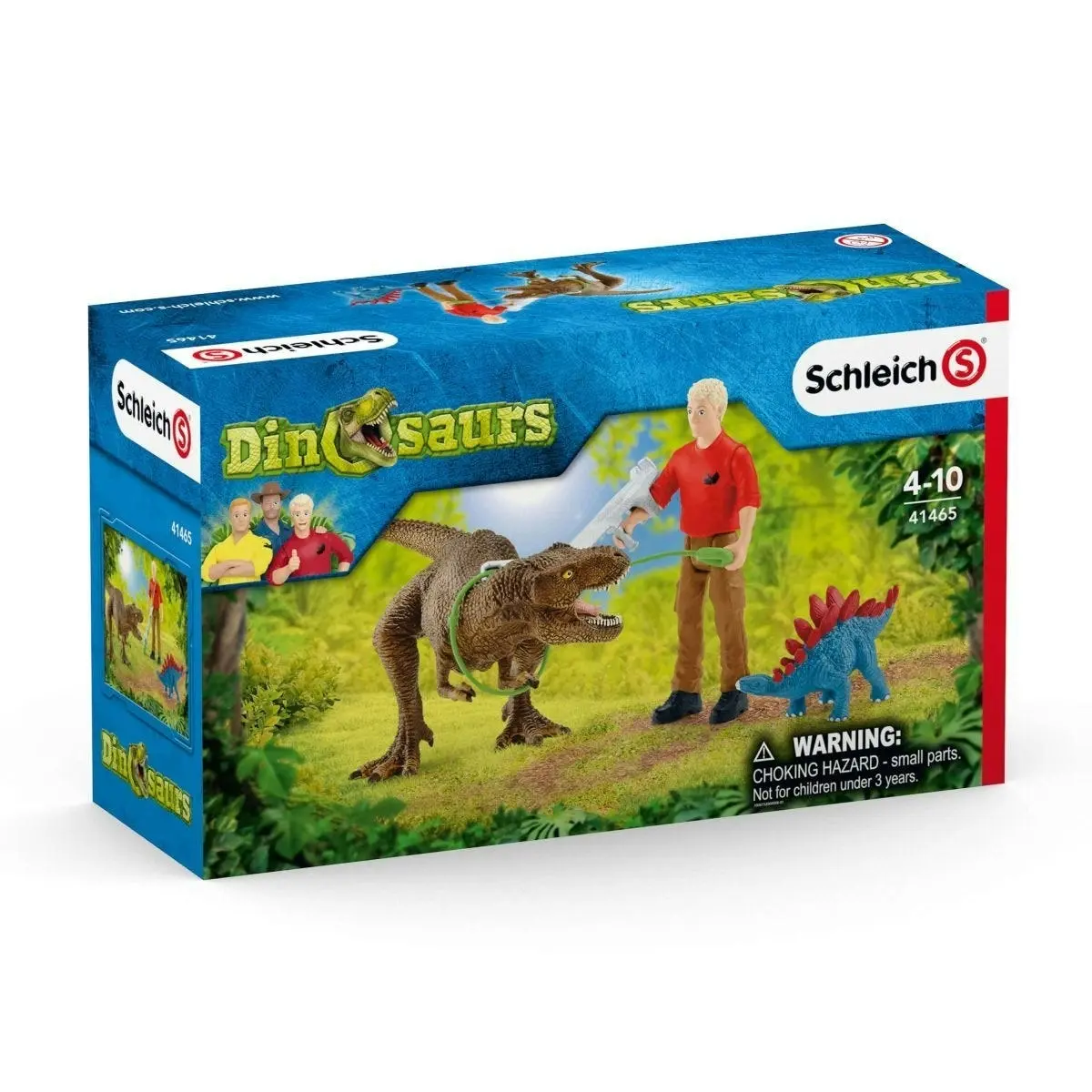 Schleich - Tyrannosaurus Rex Attack  Dinosaur Figurine