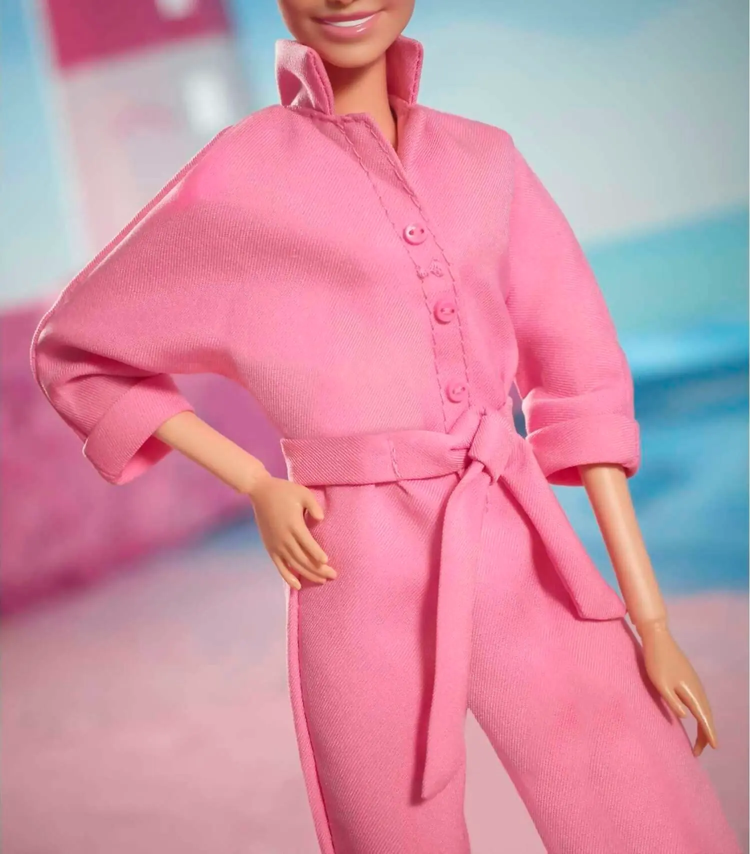 Barbie - Barbie The Movie Collectible Doll Margot Robbie As Barbie In Pink Power Jumpsuit - Mattel