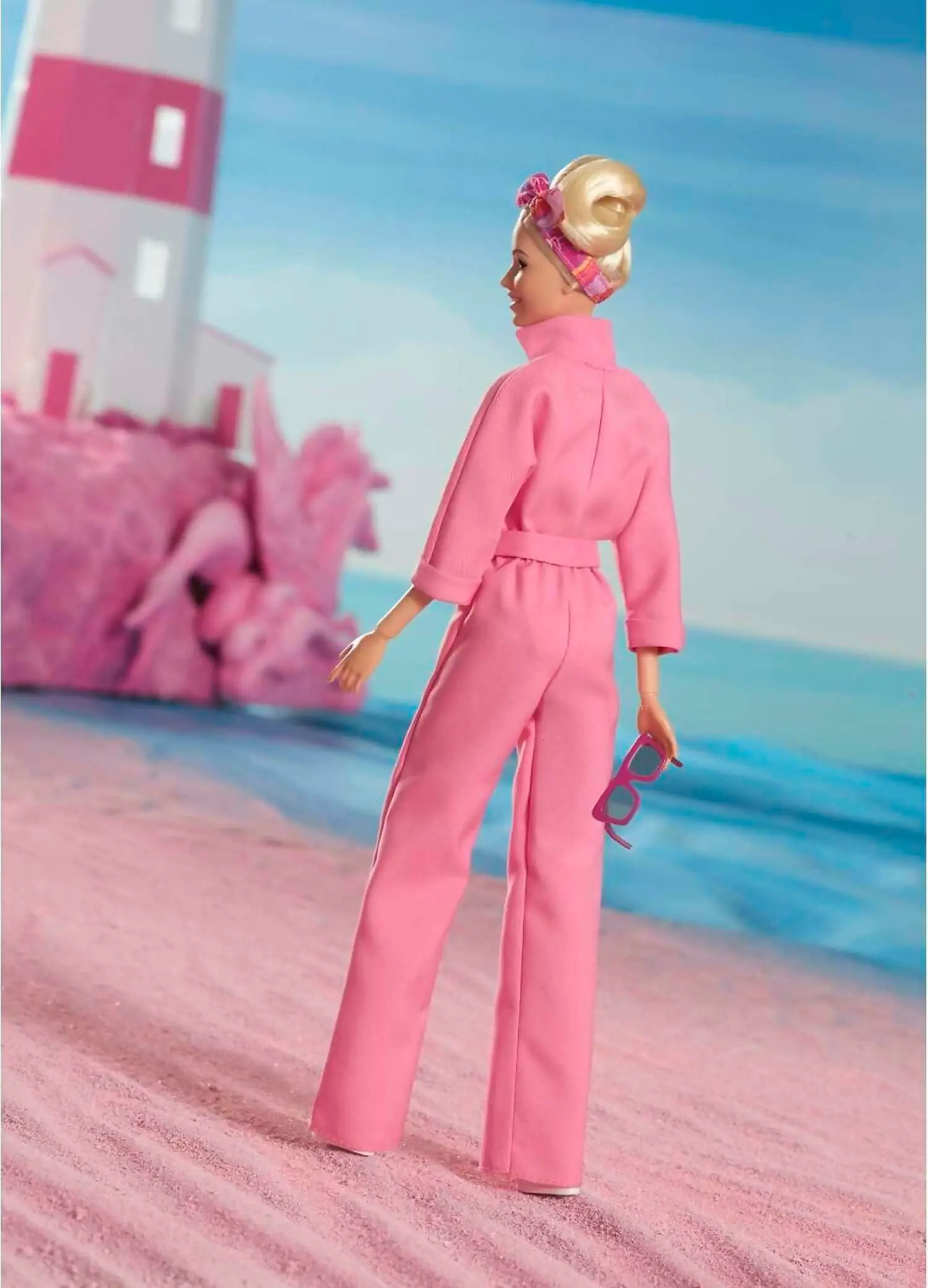 Barbie - Barbie The Movie Collectible Doll Margot Robbie As Barbie In Pink Power Jumpsuit - Mattel