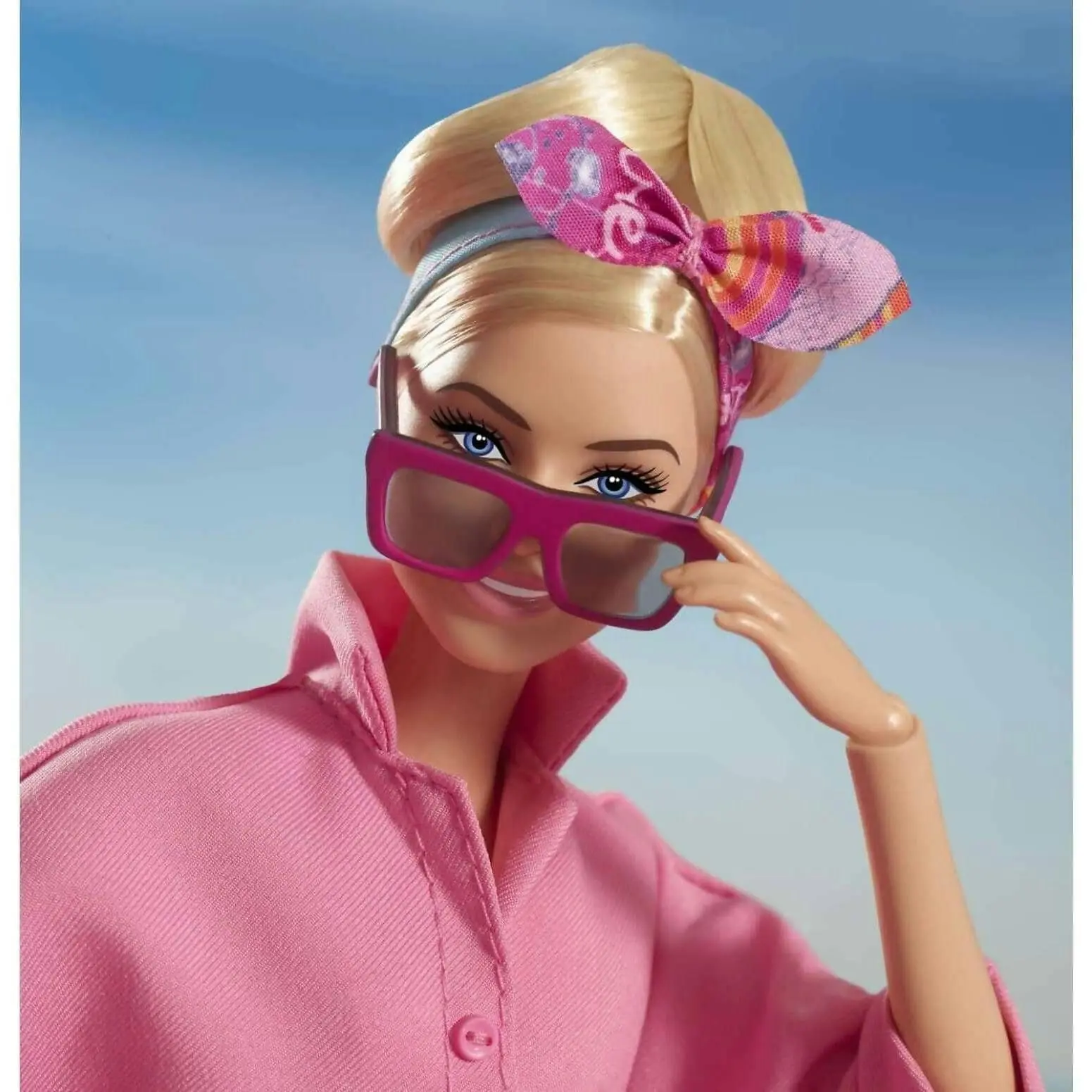 Barbie - Barbie The Movie Collectible Doll Margot Robbie As Barbie In Pink Power Jumpsuit - Mattel