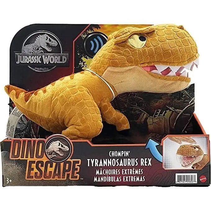 Jurassic World Dino Escape Chompin Tyrannosaurus Rex Plush