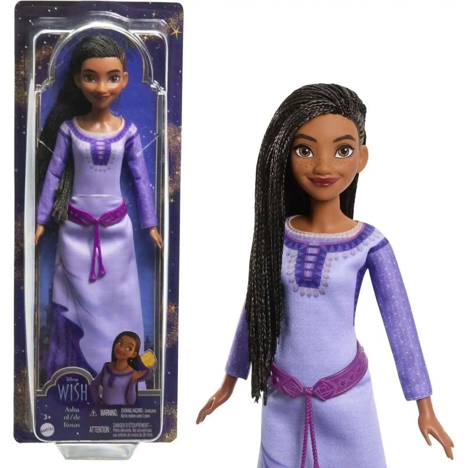 Disney Wish - Asha Of Rosas Posable Fashion Doll - Mattel