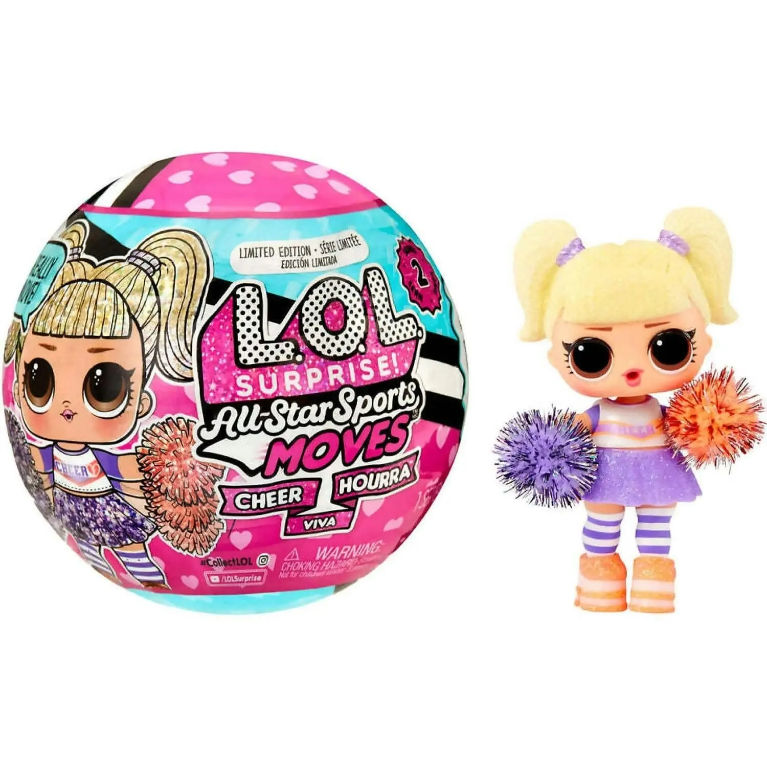 L.o.l Surprise - All Star Sports Moves - Cheer Series 2 Dolls