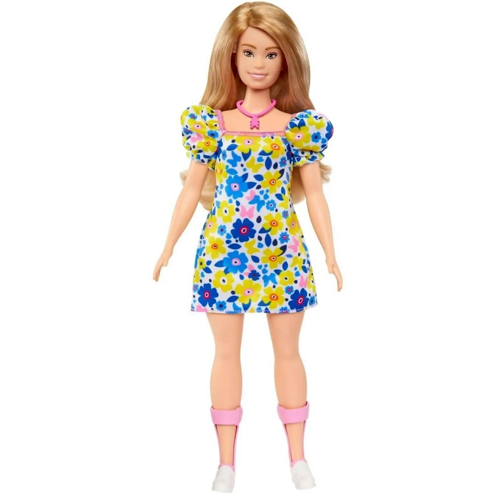 Barbie - Fashionistas Doll With Down Syndrome Wearing Floral Dress - Mattel