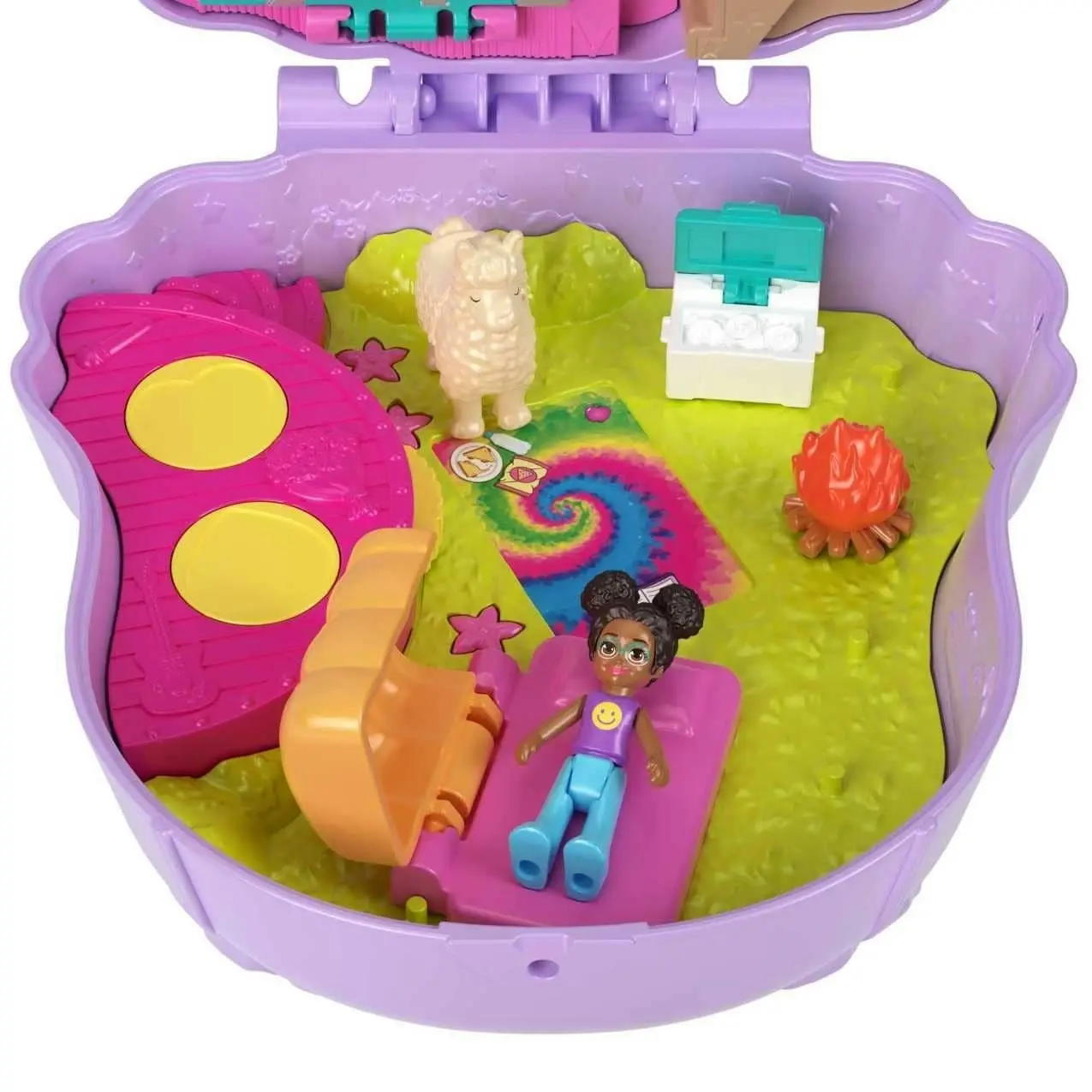 Polly Pocket - Camp Adventure Llama Compact