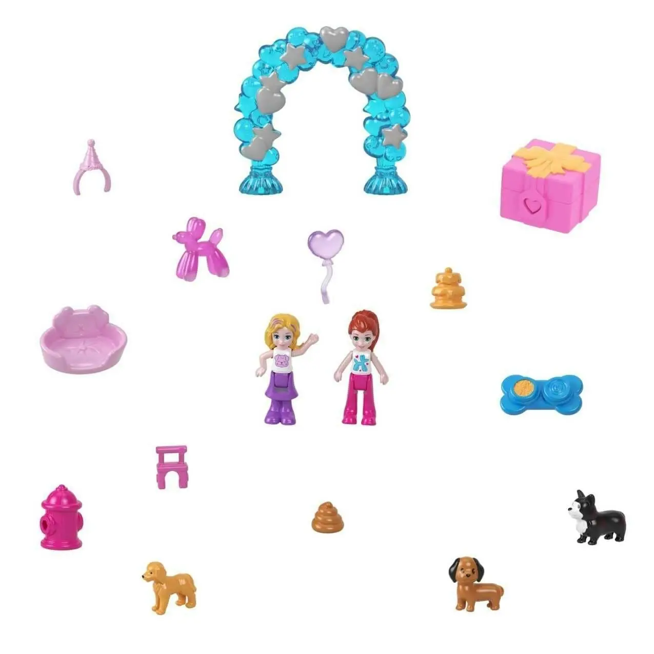 Polly Pocket - Doggy Birthday Bash Compact