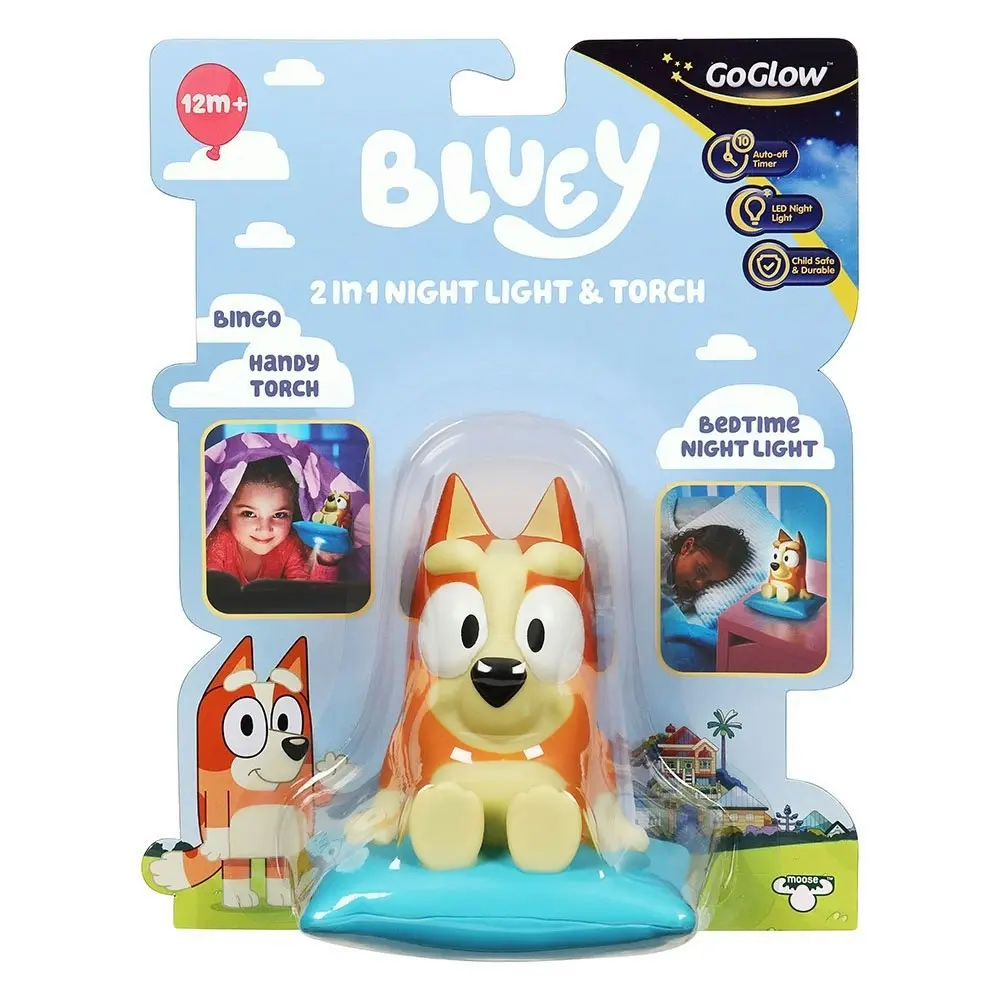 Bluey - Homewares - Goglow Buddy Bingo Night Light And Torch