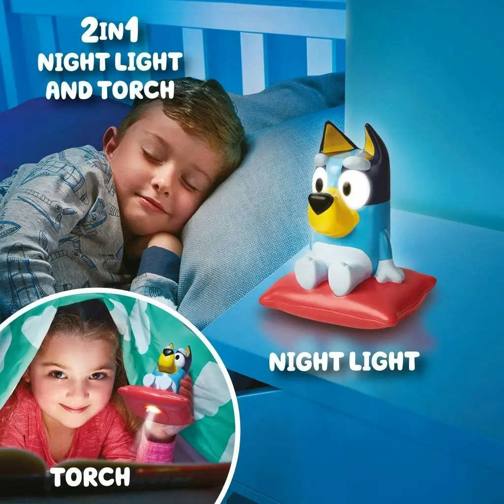 Bluey - 2 In 1 Goglow Buddy Night Light And Torch