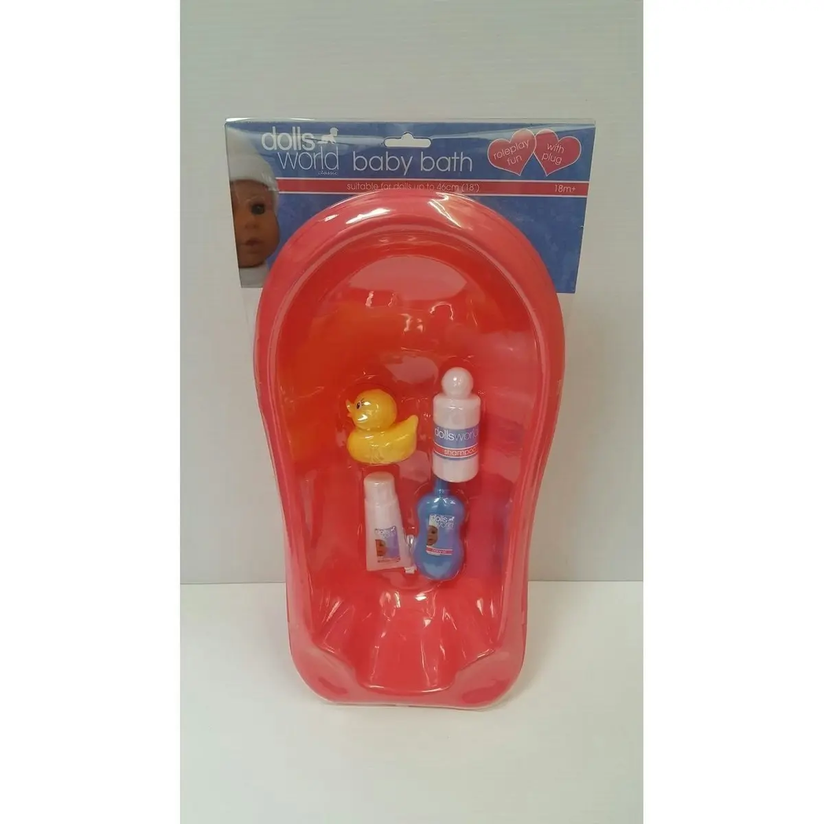 DollsWorld - Baby Bath With Accessories