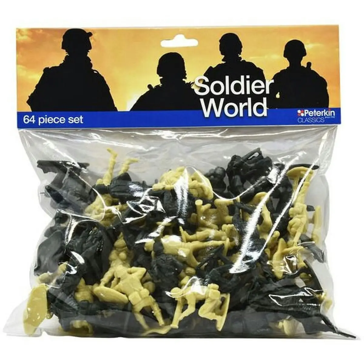 Soldier World 64 Piece Bag Set