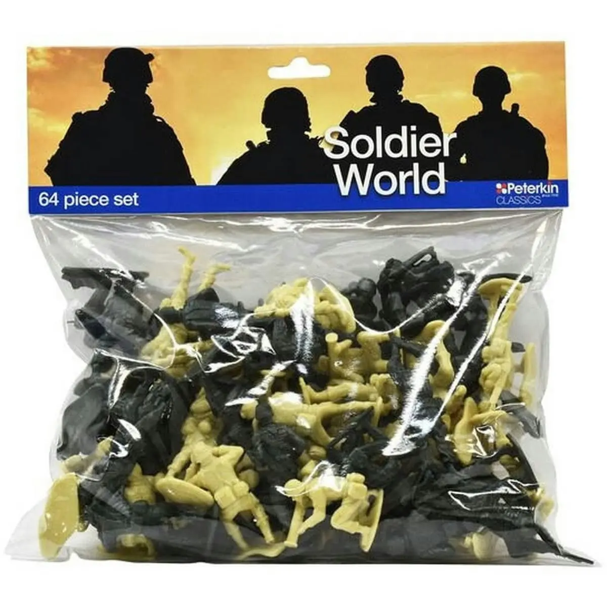 Soldier World 64 Piece Bag Set